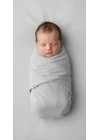 Babyjem Soft Pratik Penye Kundak Gri %100 Pamuk