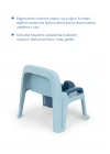 Babyjem Afacan Lazımlık Ergonomik Tuvalet Eğitimi Yardımcısı İndigo Mavi