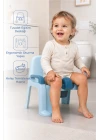 Babyjem Afacan Lazımlık Ergonomik Tuvalet Eğitimi Yardımcısı İndigo Mavi