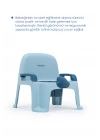 Babyjem Afacan Lazımlık Ergonomik Tuvalet Eğitimi Yardımcısı İndigo Mavi