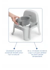 Babyjem Afacan Lazımlık Ergonomik Tuvalet Eğitimi Yardımcısı Kum Beji