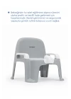 Babyjem Afacan Lazımlık Ergonomik Tuvalet Eğitimi Yardımcısı Soft Gri