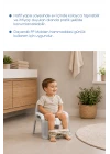 Babyjem Afacan Lazımlık Ergonomik Tuvalet Eğitimi Yardımcısı Soft Gri