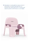 Babyjem Afacan Lazımlık Ergonomik Tuvalet Eğitimi Yardımcısı Soft Pembe