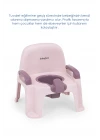 Babyjem Afacan Lazımlık Ergonomik Tuvalet Eğitimi Yardımcısı Soft Pembe
