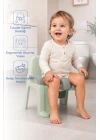 Babyjem Afacan Lazımlık Ergonomik Tuvalet Eğitimi Yardımcısı Soft Yeşil