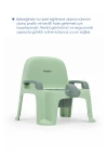 Babyjem Afacan Lazımlık Ergonomik Tuvalet Eğitimi Yardımcısı Soft Yeşil