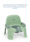 Babyjem Afacan Lazımlık Ergonomik Tuvalet Eğitimi Yardımcısı Soft Yeşil