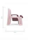Babyjem Afacan Lazımlık Ergonomik Tuvalet Eğitimi Yardımcısı Soft Pembe