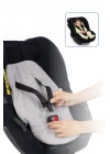 Babyjem Ana Kucağı Bel Desteği Havlu Gri