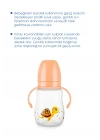 Babyjem Damlatmayan Suluk Alıştırma Bardağı 250 ml Turuncu