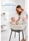 Babyjem Elegant Yenidoğan Ayaklı Bebek Banyo Küvet Seti Kum Beji