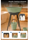 Babyjem Elegant Yenidoğan Bebek Banyo Küvet Seti Soft Yeşil