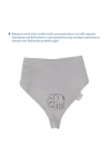Babyjem Emzik Askılı Müslin Önlük Gri