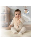 Babyjem Emzik Askılı Müslin Önlük Somon