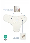 Babyjem İnterlog Pamuklu Kundak Ekru