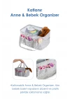 Babyjem Katlamalı Anne&Bebek Organizer Somon Çiçek