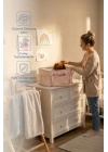 Babyjem Katlamalı Anne&Bebek Organizer Somon Çiçek