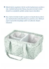 Babyjem Katlamalı Çanta Anne&Bebek Organizer Yeşil Çiçek