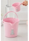 Babyjem Kova & Maşrapa Set Mat Pembe