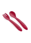 Babyjem Mama Kaşık Çatal Takımı Kırmızı