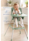 Babyjem XSoft Mama Sandalyesi Soft Yeşil