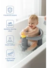 Babyjem Önden Açılır Banyo & Mama Oturağı Gri