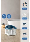Babyjem Önden Açılır Banyo & Mama Oturağı İndigo Mavi