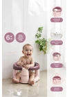 Babyjem Önden Açılır Banyo & Mama Oturağı Mürdüm