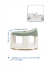 Babyjem Önden Açılır Banyo & Mama Oturağı Soft Yeşil