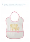 Babyjem Poli Muşamba Önlük Küçük Pembe