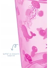Babyjem Şeffaf Kova & Maşrapa Set Pembe Desenli