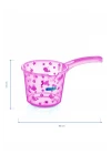 Babyjem Şeffaf Kova & Maşrapa Set Pembe Desenli