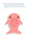 Babyjem Sevimli Balina Köpüklü Banyo Küveti Yatağı Pembe (Straforlu - Suda Batmaz)