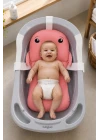 Babyjem Sevimli Balina Köpüklü Banyo Küveti Yatağı Pembe (Straforlu - Suda Batmaz)