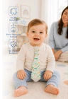 Babyjem Silikon Diş Kaşıyıcı Fular & Kravat Diş Kaşıyıcı Beyaz Outlet