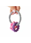 Babyjem Silikon Halka Diş Kaşıyıcı Pembe