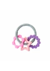 Babyjem Silikon Halka Diş Kaşıyıcı Pembe