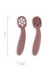 Babyjem Silikon İkili İlk Kaşığım Mocha