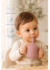 Babyjem Silikon Pipetli Bardak Mocha