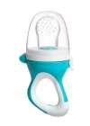 Babyjem Silikon Yumuşak Uçlu Meyve Süzgeçi Sebze Emziği Mavi