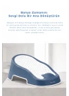 Babyjem Soft Banyo Desteği Bebek Yıkama Yardımcısı İndigo Mavi