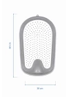 Babyjem Soft Banyo Desteği Bebek Yıkama Yardmcısı Soft Gri