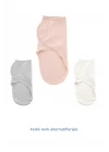 Babyjem Soft Pratik Penye Kundak Somon %100 Pamuk