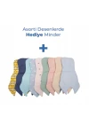 Babyjem Yandan Açılır Banyo ve Mama Oturağı & Minder 2li Set Taş
