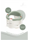 Babyjem Önden Açılır Banyo ve Mama Oturağı ve Hediye Minderli - 2  Li Set Soft Yeşil