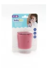 Babyjem Kolay Kavrama Silikon Bardak Somon