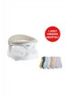 Babyjem Yandan Açılır Banyo ve Mama Oturağı & Minder 2li Set Taş