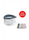 Babyjem Yandan Açılır Banyo ve Mama Oturağı & Minder 2li Set Antrasit