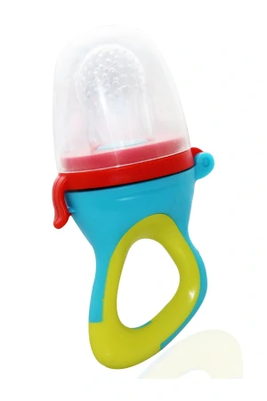 Babyjem Silikon Uçlu Meyve Sebze Emziği 600 Renkli (Turuncu Yeşil Mavi) - 9x12 cm